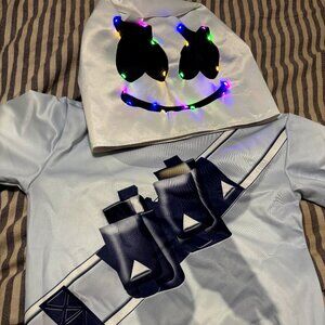 Haloween Marshmellow costume for boys Medium Age 10